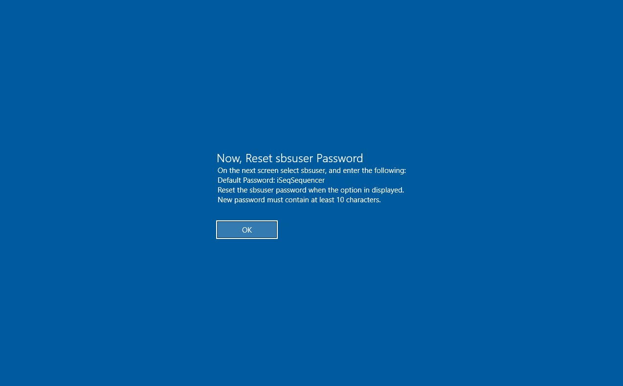 User accounts for the iSeq 100 - Illumina Knowledge